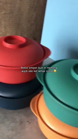 Tak membazir lagi ada lauk lebihan dan dapur pun nampak kamas je😍 #mangkukplastik #mangkukbertutup #plasticbowl #tahanpanas #