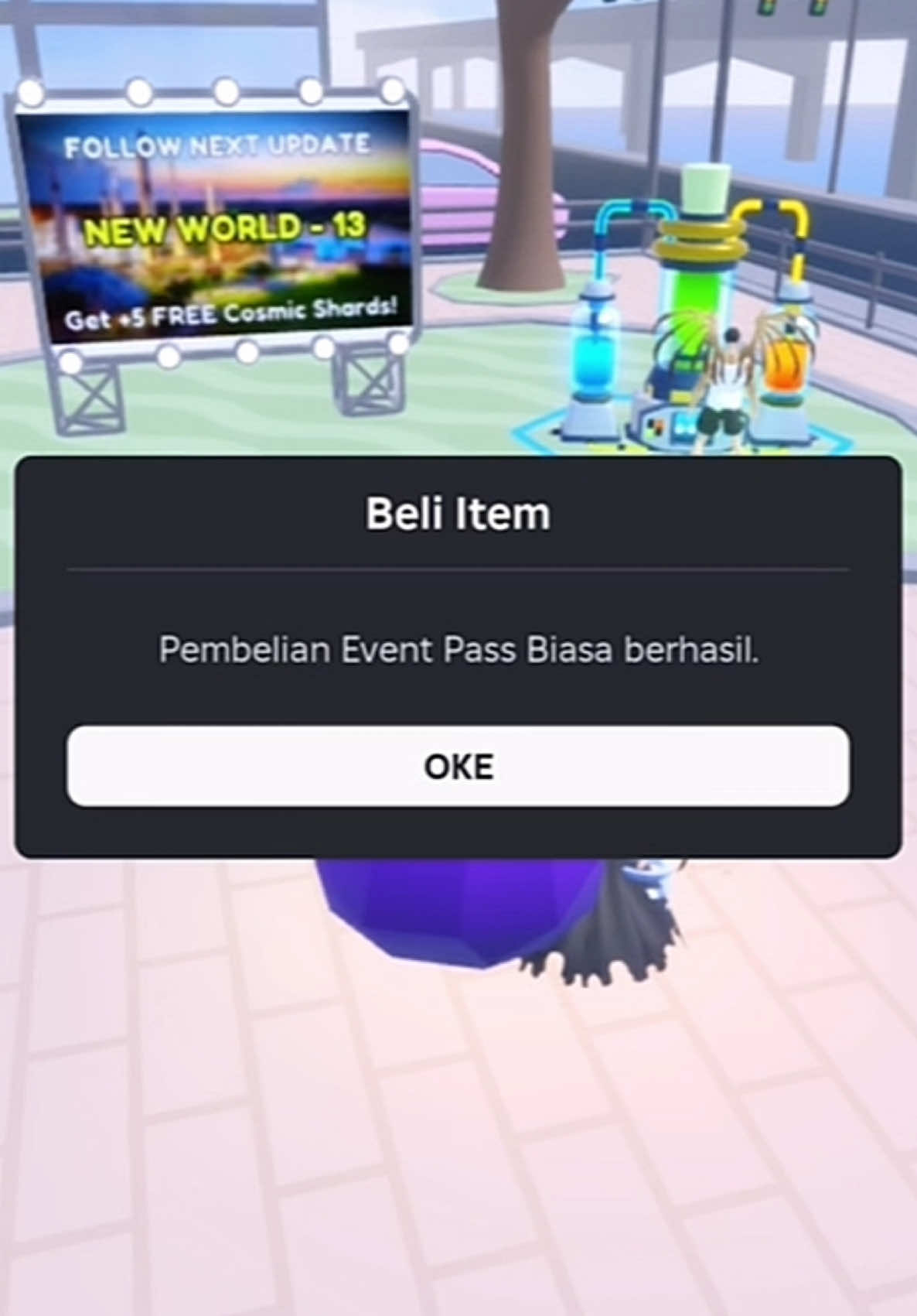 Gacor banget eventnya 😀🔥 Pakleng per orang 1 pet immortal🔥 . . #roblox #climbandjumptower 