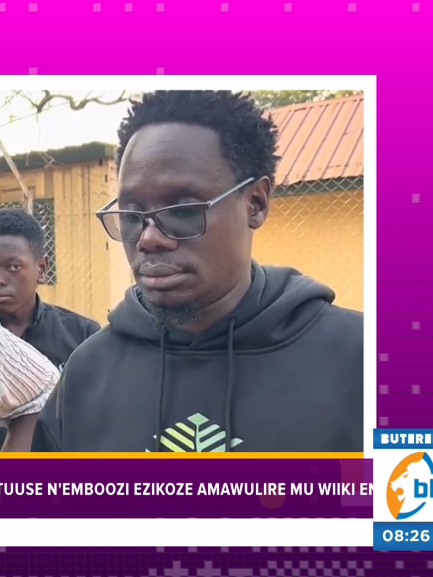 Frank Ntambi Takyalina Nviiri ku Mutwe anti Oluyingira e Luzira nga Egirita Eruma