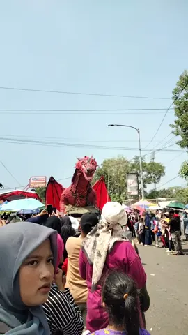 naga merahh🙀✨ #pawaipembangunan #cilacap24jam #cilacap 