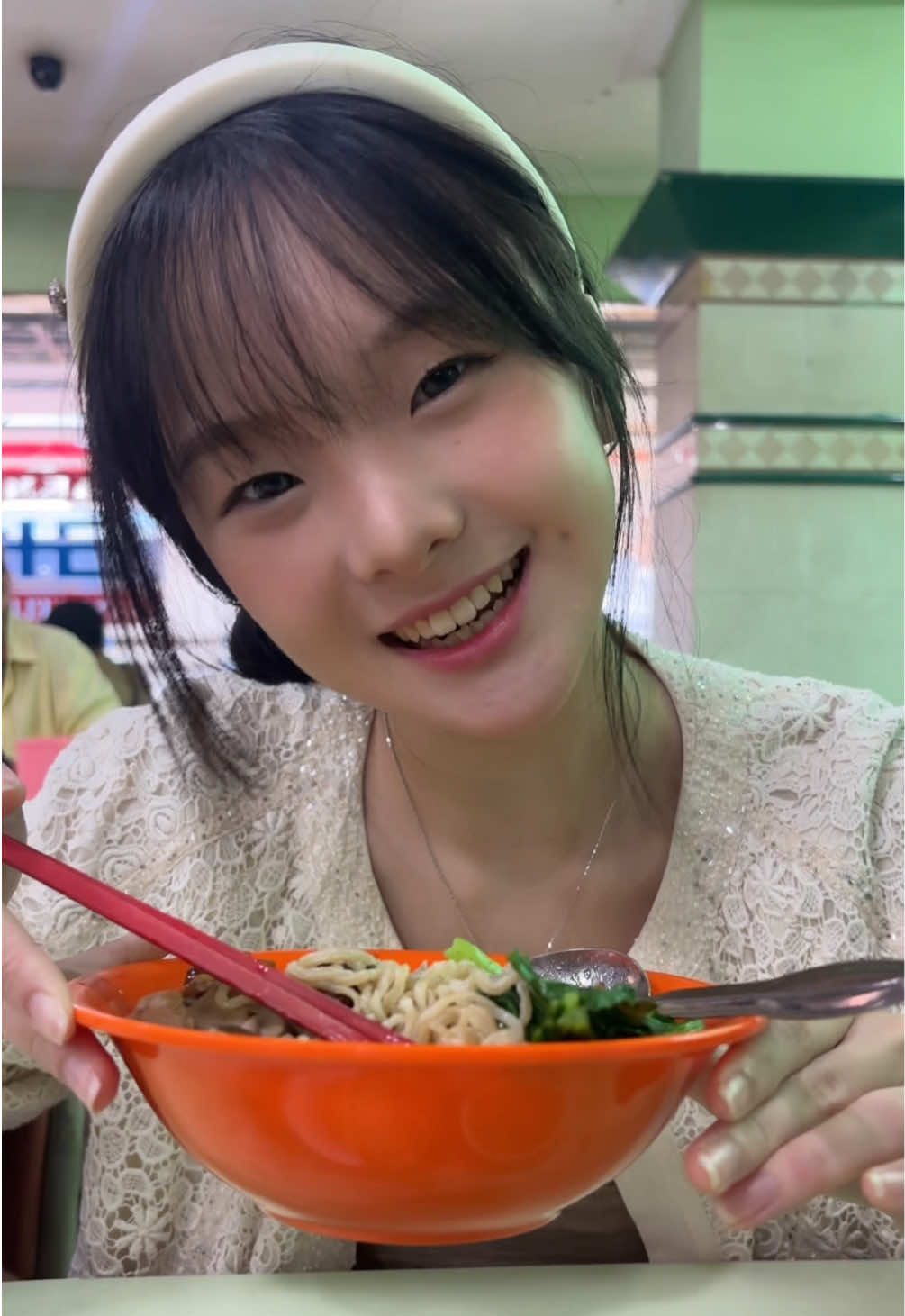 今天的mukbang是面条 🍜 #yareu ?