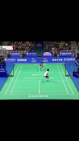 thần bài vs thần bịp #badminton #shiyuqi🇨🇳 #kentomomota #bwf #mensingles 