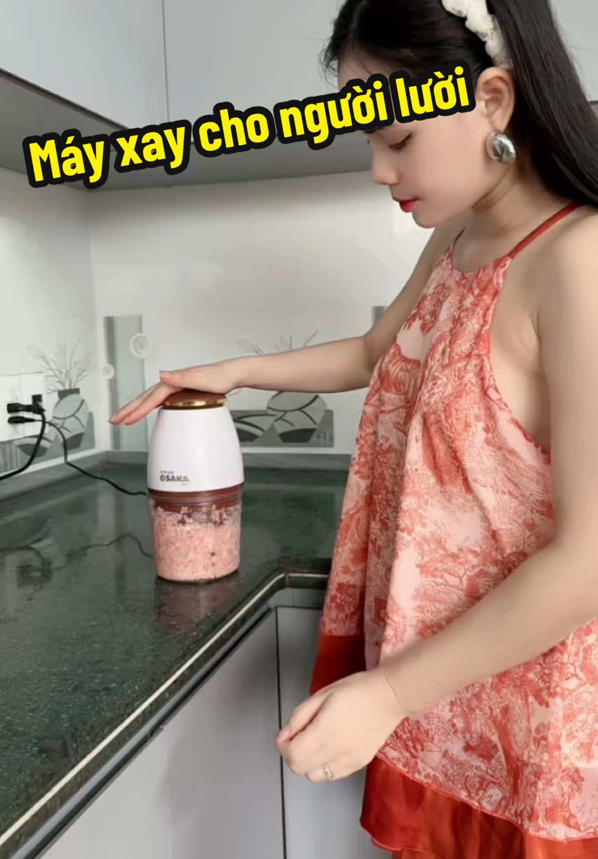 Máy xay cho người lười là có thật các mẹ ơi. Máy xay đa năng osaka. #xaythit #giadungtienich #mayxay #mayxaydanang #mayxaymini 