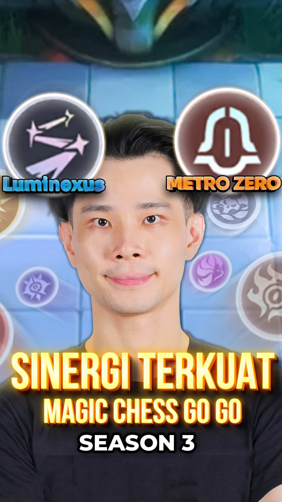 Guys aku baru aja nemuin sinergi terkuat di Magic Chess: Go Go Season 3: LUMINEXUS 🔥 Ada banyak hal baru lho, mulai dari skin baru Kagura dan Miya, Fitur MMR, Fitur Go Go Auction, dan masih banyak sinergi lainnya yang seru buat kamu cobain! Di Bulan September nanti, akan ada online tournament MRS juga lho guys! Yuk, login sekarang guys @MCGG ID #MagicChessGoGo #MCGG #GoChessGo #MCGGIDCreators #MCGGIDS3