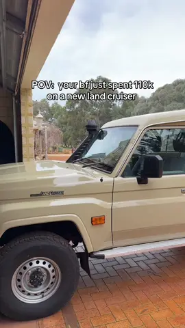 Money well spent some would say.  #78series #landcruiser #viral #fypシ゚ #70series 
