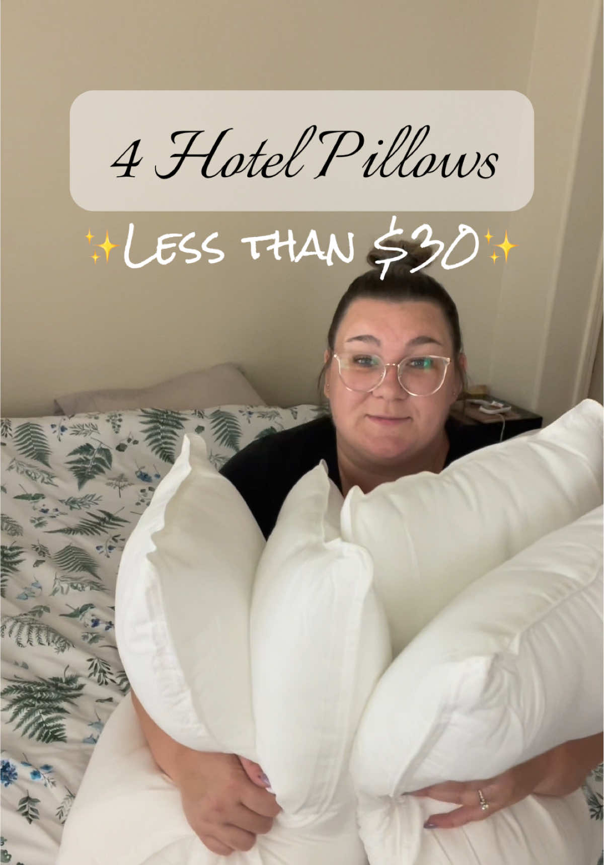 Upgrade your pillows and grab some soft, fluffy, hotel quality ones! #pillows #hotelpillows #bedroom #comfy #upgrade 