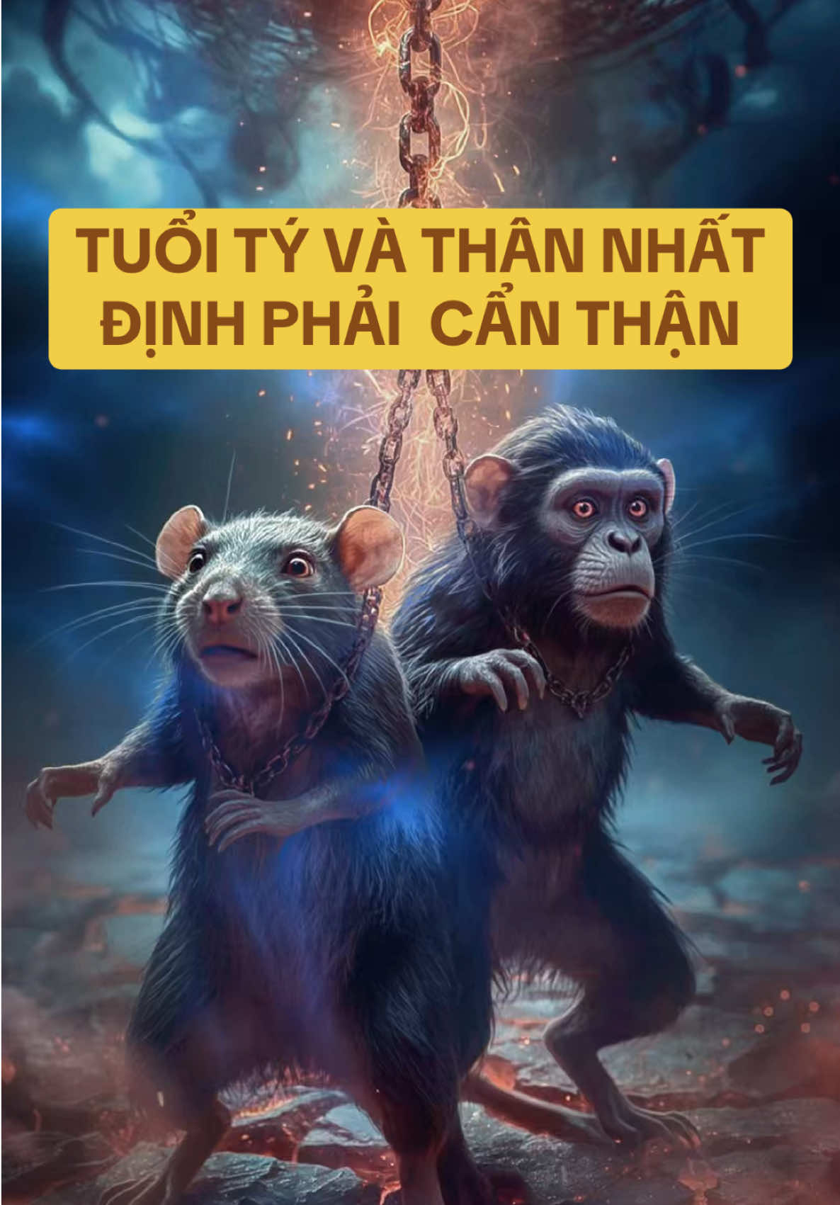 Tuổi Tý và Tuổi Thân nhất định phải cẩn thận ! #tuoity🐀 #tuoithan #tuvituoithan #tuvi12congiap #12congiap    