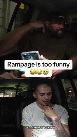 Rampage is too funny 😂😂😭 #rampagejackson #UFC #fyp #sneako 