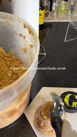 I love all the fruit scented body scrubs 🥰