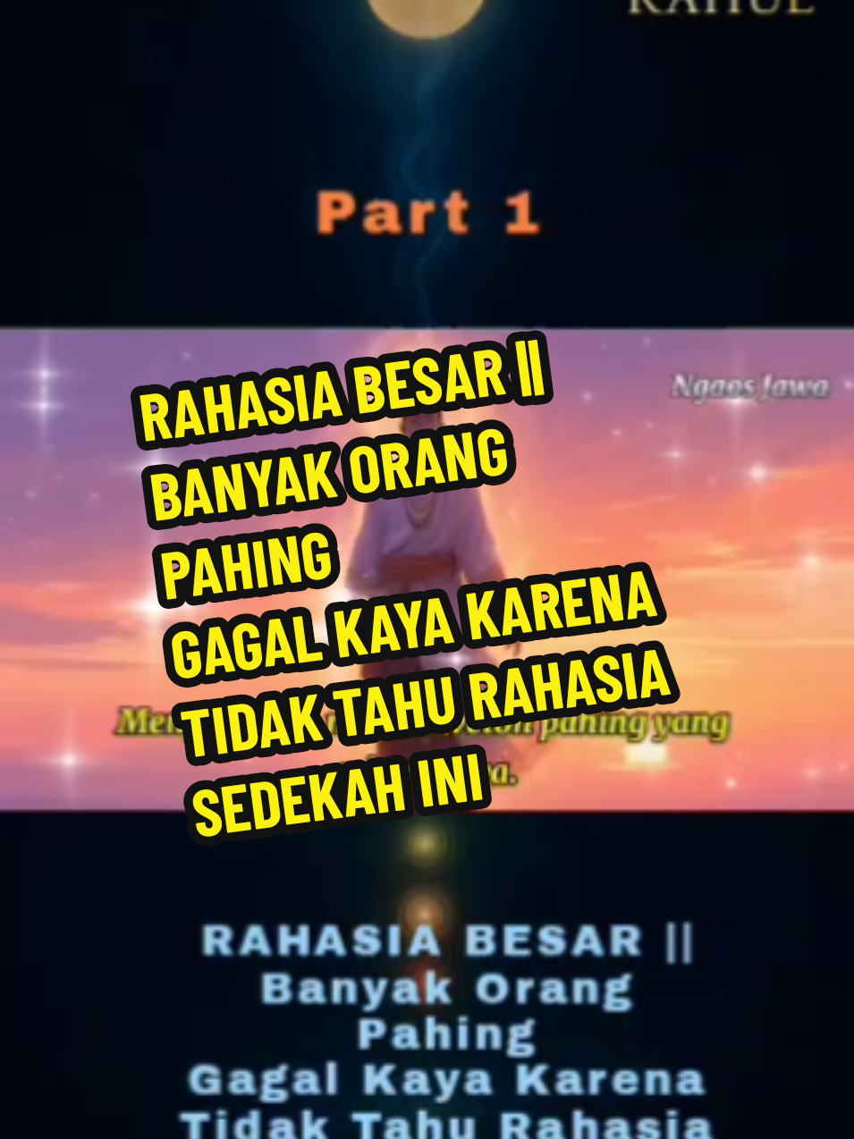 RAHASIA BESAR || Banyak Orang Pahing Gagal Kaya Karena Tidak Tahu Rahasia sedekah Ini.  #wetonpahing #primbonjawa #sedekahpembukarezeki #sedekah # 