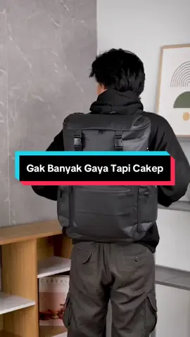 gak banyak gaya tapi cakep 😎 Kayak Backpack Rexus ini, simple, udah anti air dan punya kapasitas luas muat 5-7 hari baju ganti kamu #albaproject #tasransel #taslaptop 