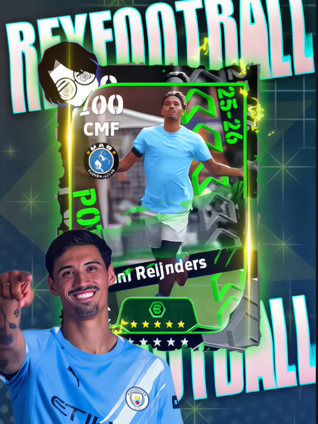 perasaan baru aja debut udah dapet potw aja ini reijnders🤩 #tijjanireijnders #efootball #efootball2026 #efootballmobile #fyp 