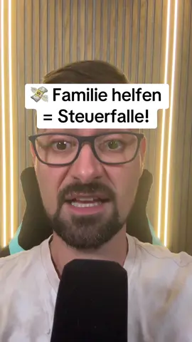 💸 Viele wollen ihrer Familie finanziell helfen… 😳 Doch genau da lauert ein fettes Problem. 👉 Schau dir das an, bevor du Geld verleihst! #finanzamt #steuern #steuer #geschwister #eltern 