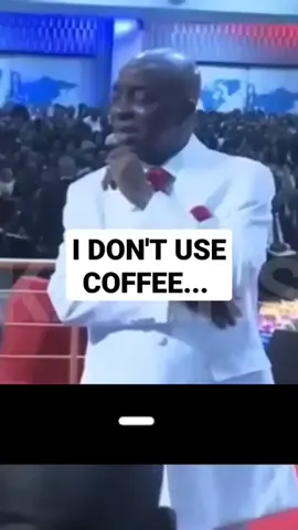 I DON'T USE COFFEE TO STAY AWAKE | BISHOP DAVID OYEDEPO #fyp 