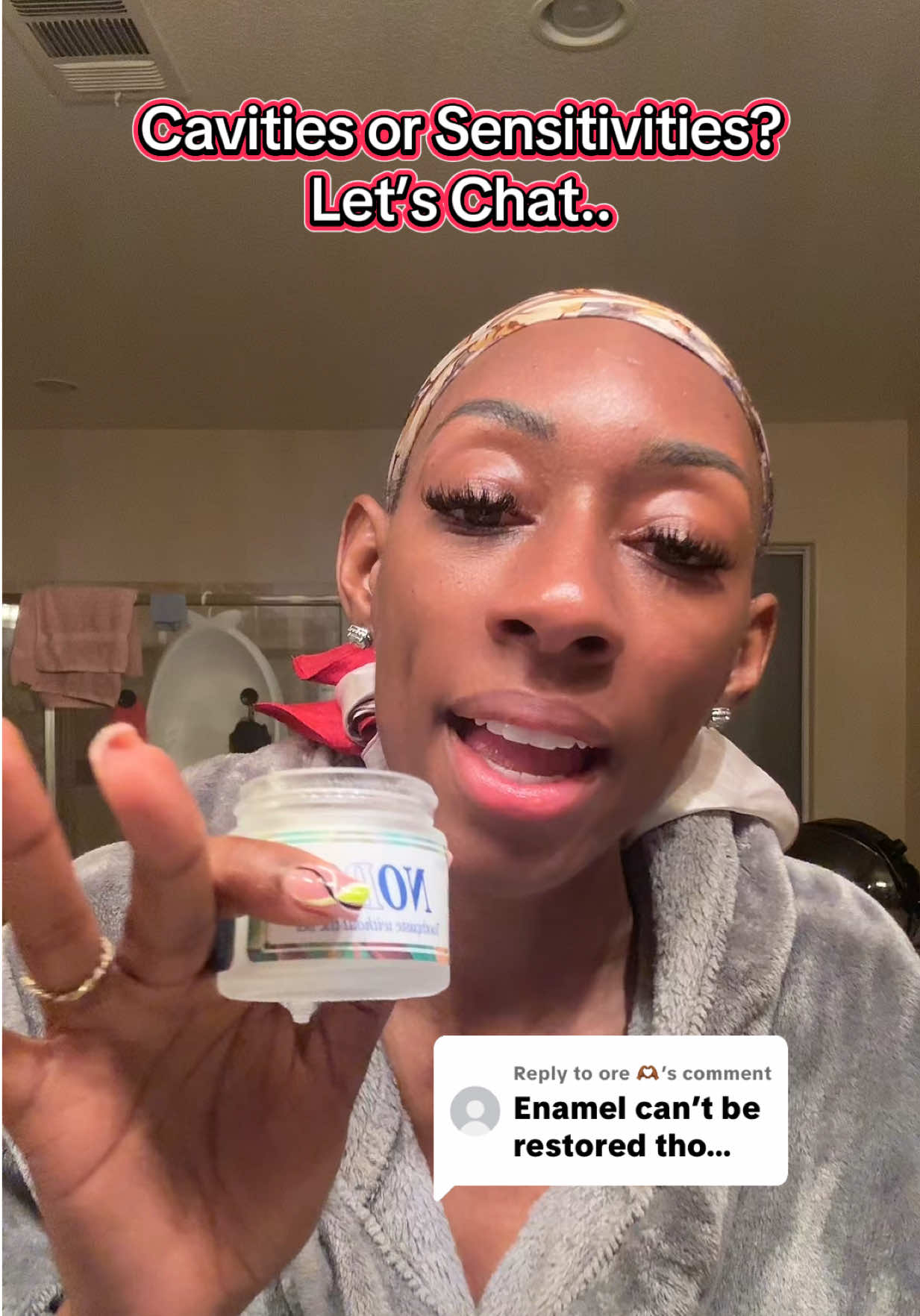 Replying to @ore 🫶🏾 Hydroxyapatite is out here doing its big one 🔥 Research it! #nobs #toothpaste #toothpastetablets #dentalhygienist #teethwhitening 