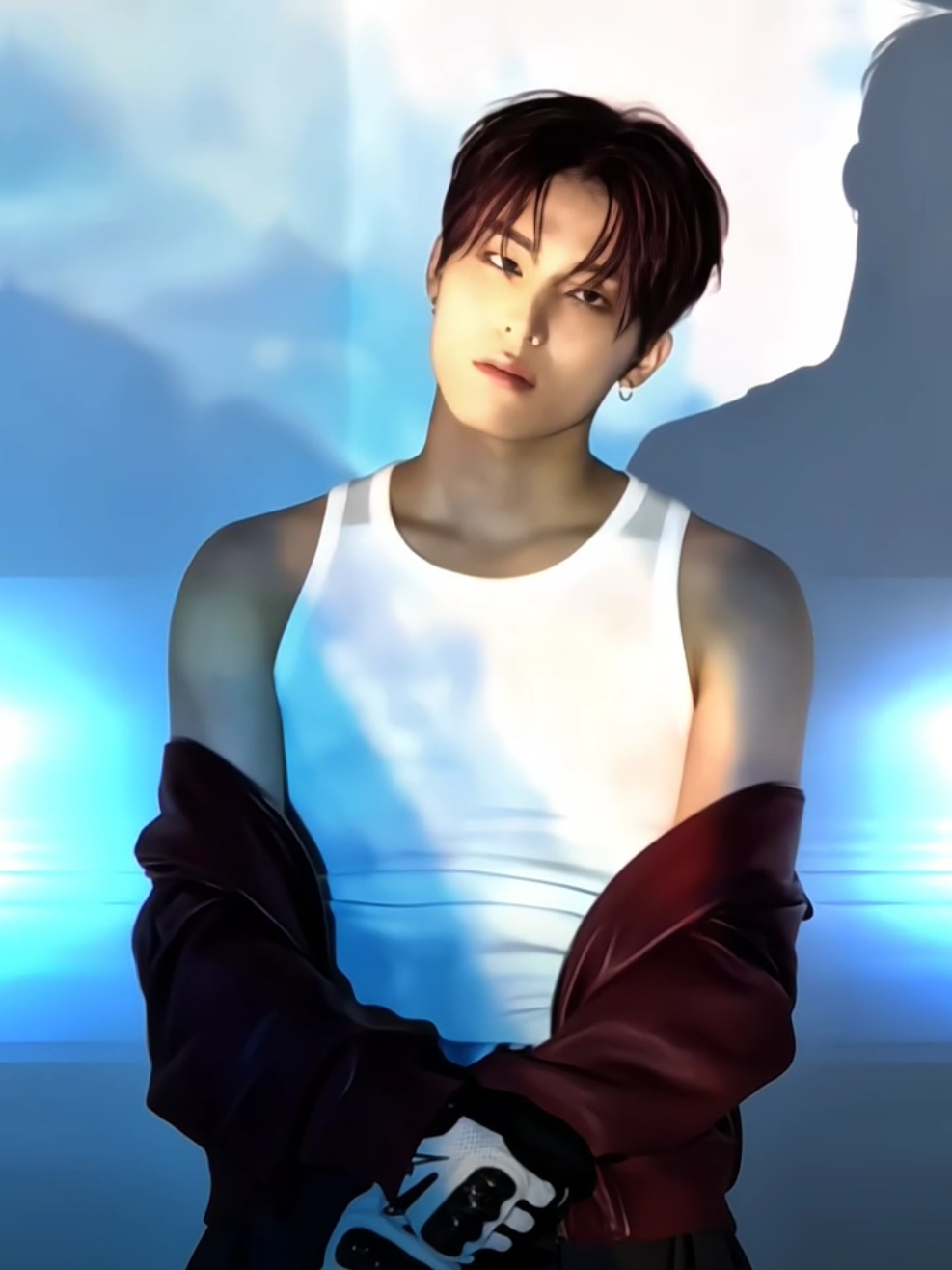 damn?!! PARK JEONGWOO 🧎🏻‍♂️ #Jeongwoo #treasure  #fyp 