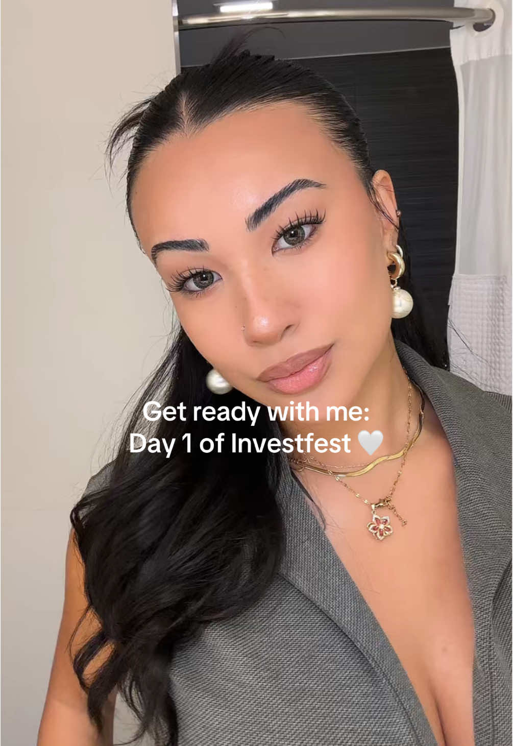 a simple but lasting makeup look for day 1 of #investfest #investfest2025 
