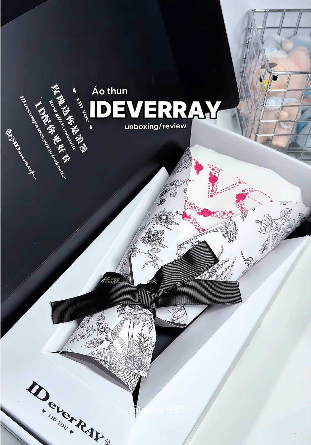 Áo thun IDeverRAY 💐🌸 #IDeverRAY #aothun #viral #xh #unboxing #xuhuongtiktok 