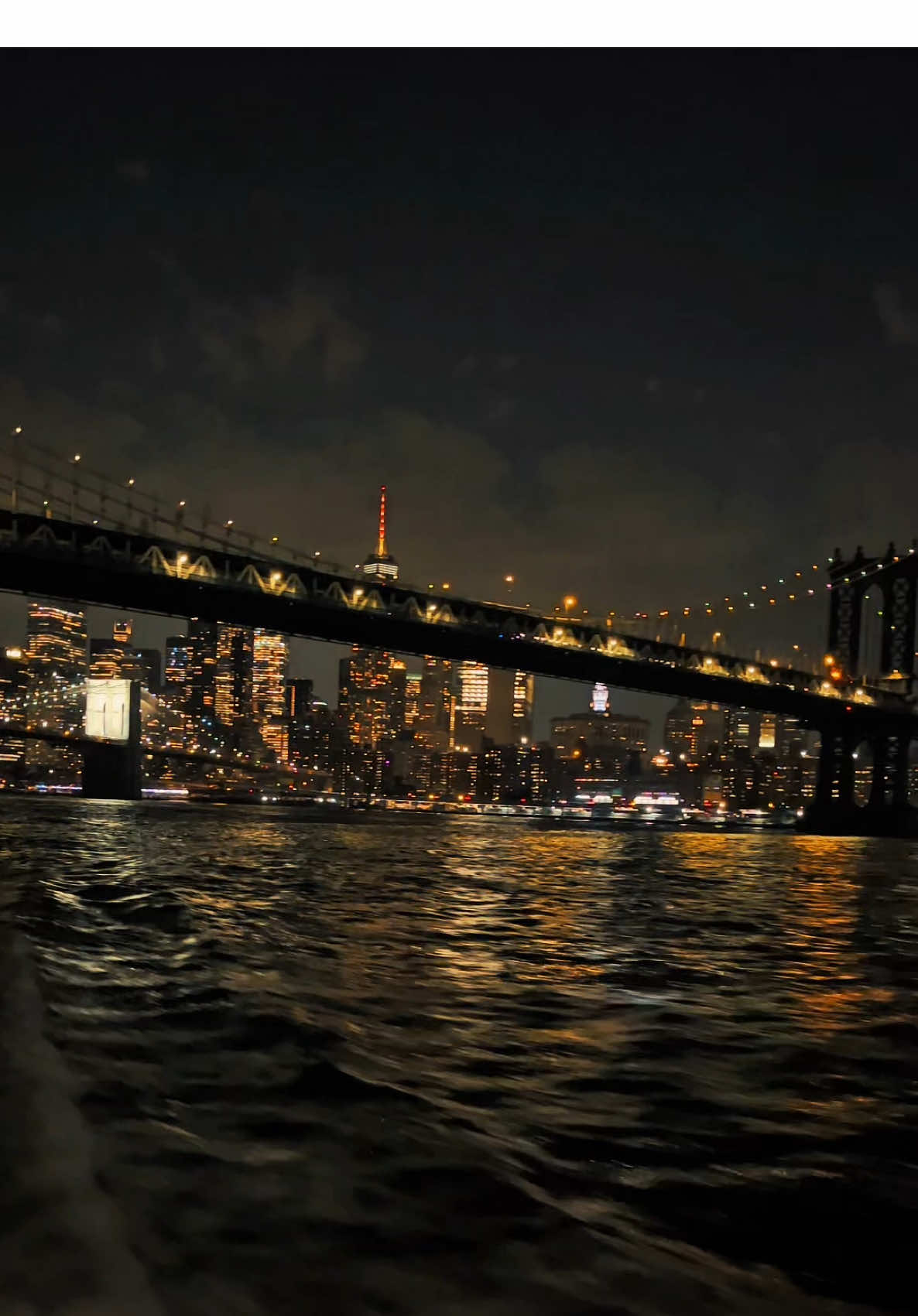 📍New York City At Night #newyorkcitynight #newyork #nyc 