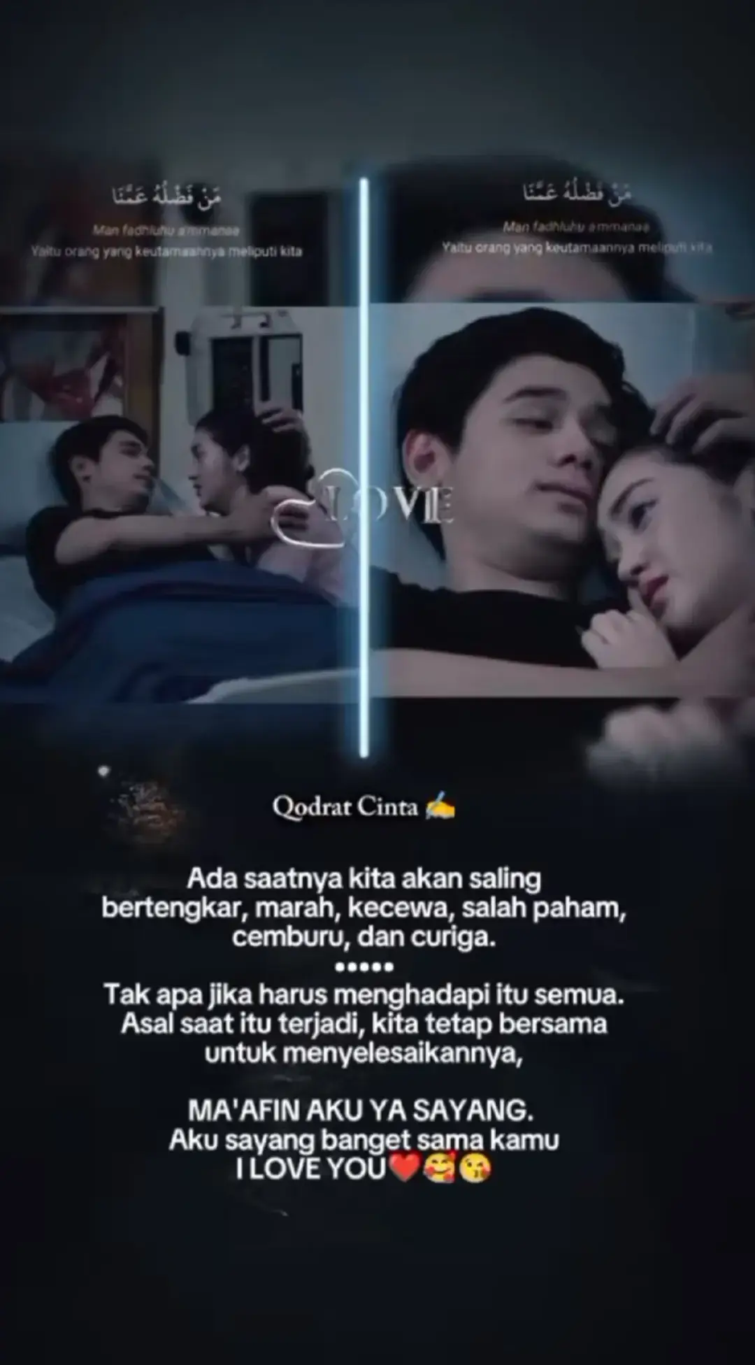hai sayang....mungkin beberapa waktu ini kita saling bertengkar kemudian baikan lagy dan bgitu terus terulang, namun aku minta apapun pertengkaran kita jangan ada kata perpisahan dan dalam pertengkaran itu kita dapat lebih mengenal satu sama lain, dan hubungan kita semakin dalam sayang... sayang, aku kangen kamu  I love you beb  #fypfiralシ #iloveyou #kangen #beb #AB 