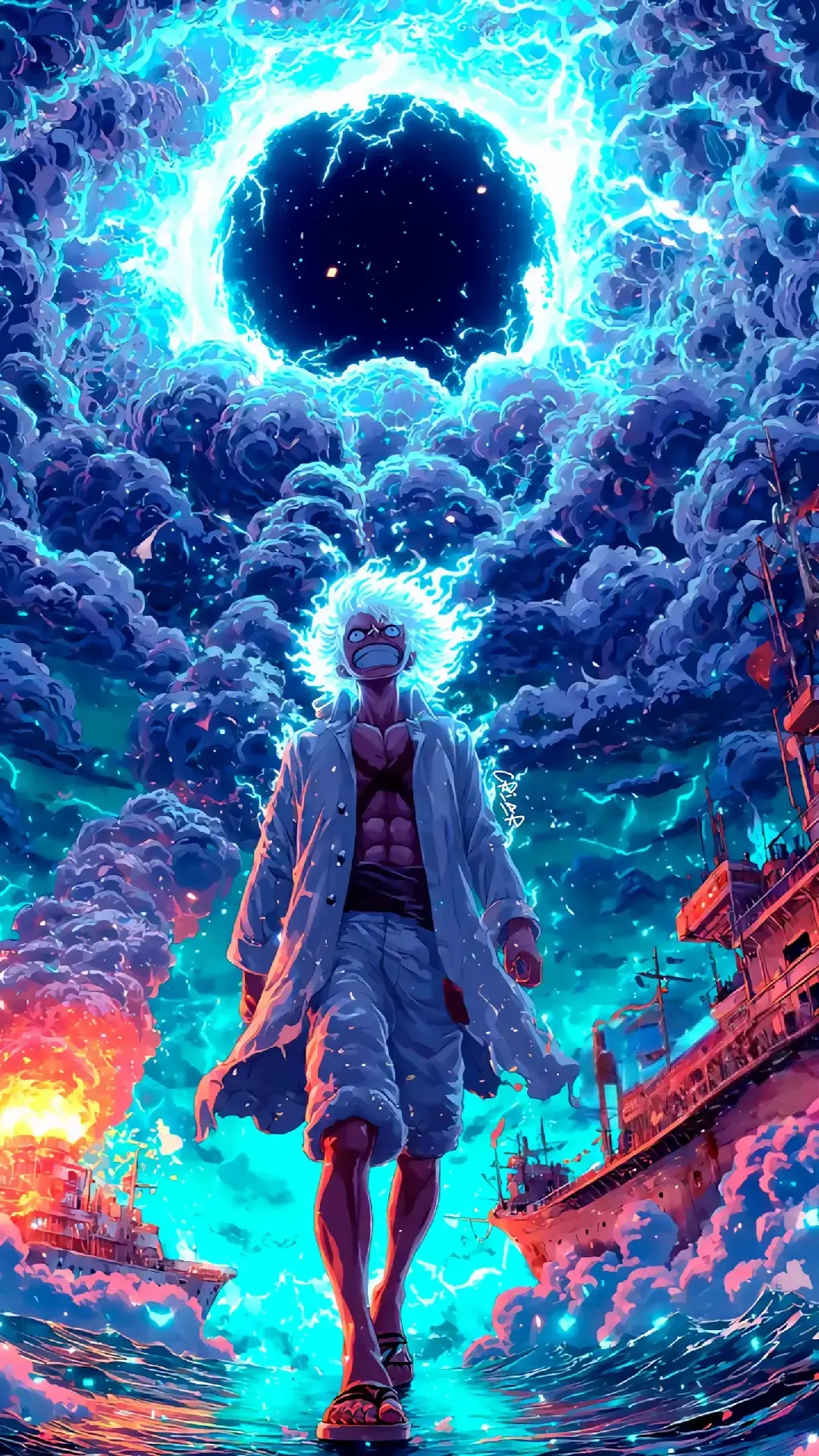 walpaper anime keren😍 #onepiece #wallpaper #narutoshippuden #demonslayer #jujutsukaisen 
