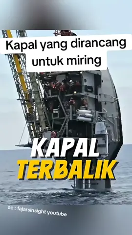 Kapal yang dirancang untuk terbalik