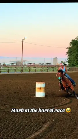 Mark making leaps and bounds 🥹 #barrelhorse #barrelhorsetraining
