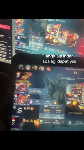 post,biar ga di kira akun mati😇 #mlbb
