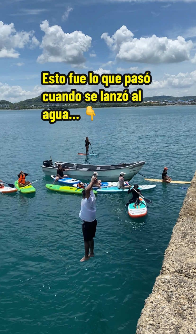 Cuando piensas que viste todo, pasa esto 😳🌊 #fyp #viral #humor #susto 