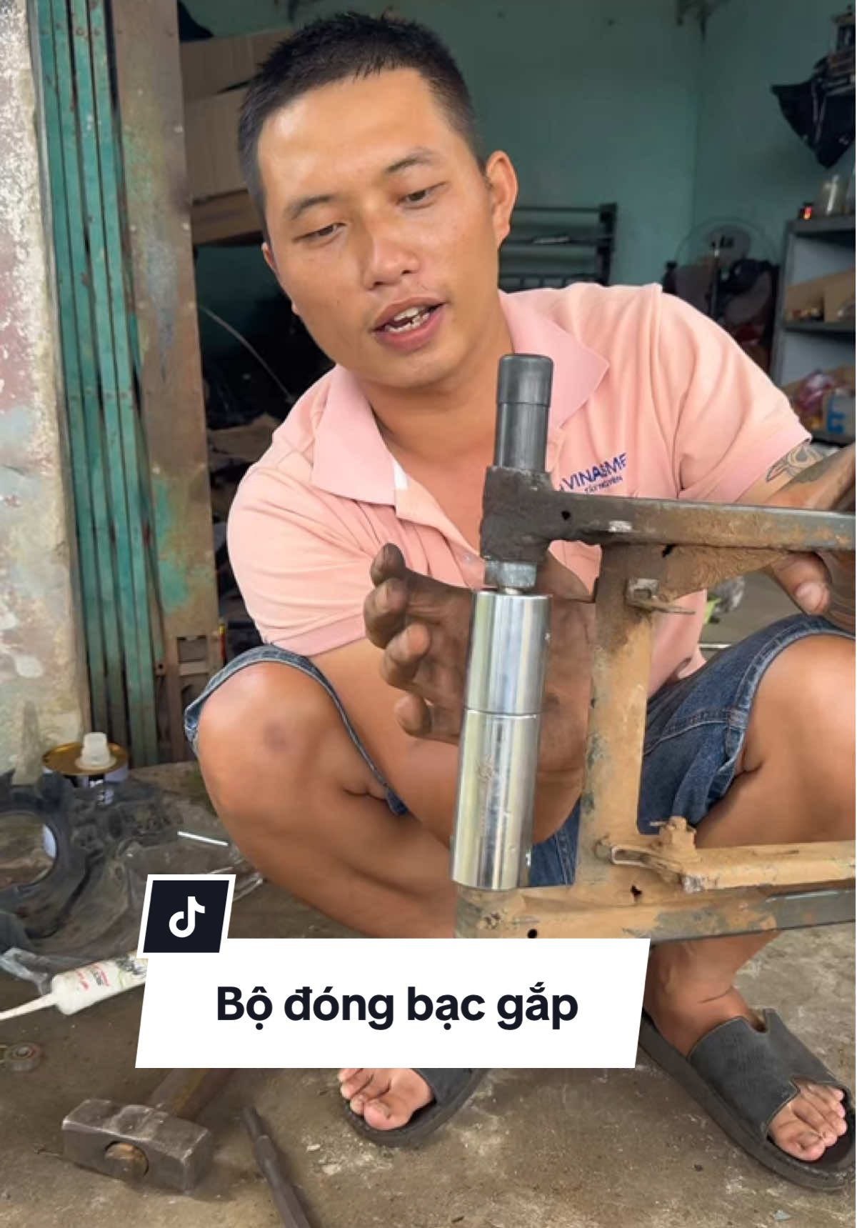Đóng bạc càng dành cho ae thợ #xuhuongtiktok #viral #ducanhkhoinghiepoque #ducanhsuaxe #hondaducanhdaklak 