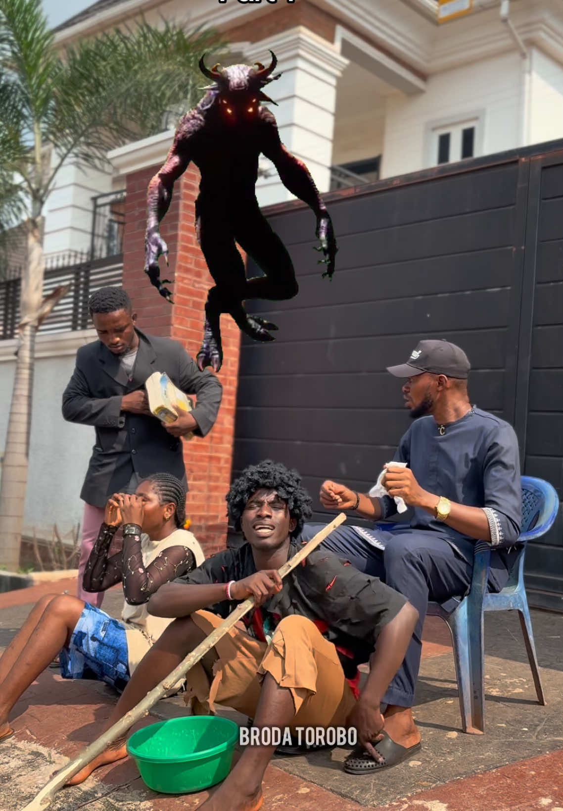 The healing of the poor blind beggars part 1 #ebukahero #fyp #tiktok #viral #trending 