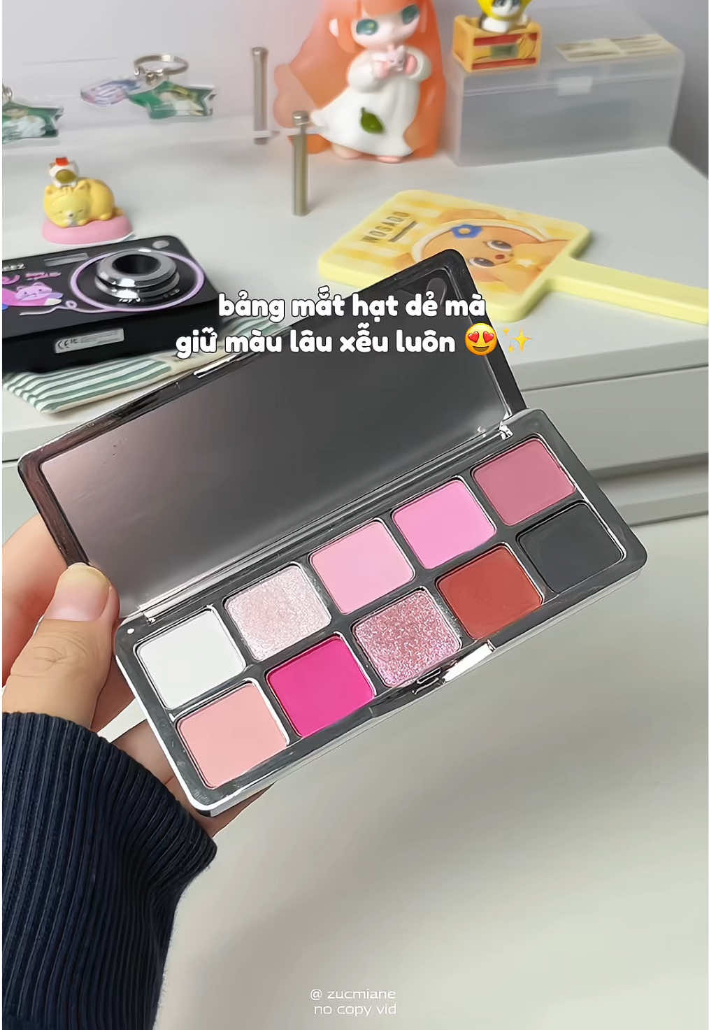 hạt dẻ màu ưng lắm lun ✨ #shedella #bangphanmat #makeup #zucmianeunbox #xh 