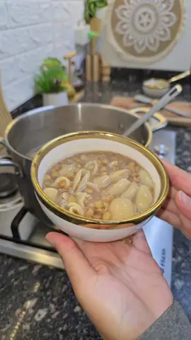 طريقة الست زبقي او الرشتاية بعدس سهلة وسريعة واقتصادية 🔥😋 مع ايا رواية بتتفقوا الاولى ولا الثانية 🫠
