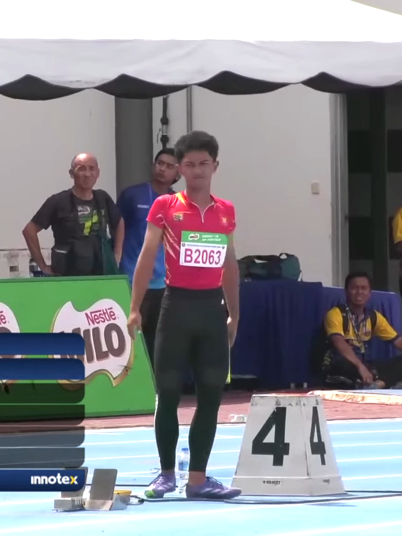 Final 4 x 400M Lelaki 15 Tahun.. #olahragamalaysia #msssabah2025 #pecut100meter #4x400