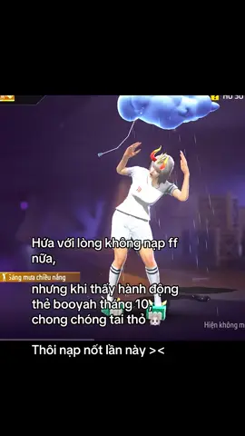 Đã hứa là k nạp ff nữa rồi cơ mà😭#free_fire #xh #free #fire #viral 