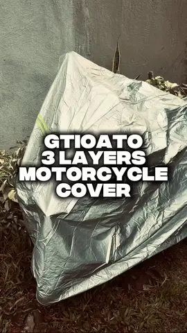 Protektahan si motor mula ulan, araw at alikabok! 3-layers, waterproof at may reflective strips. #motorcycleaccessories #motorcover #waterproofcover #tiktokfinds #fyp 