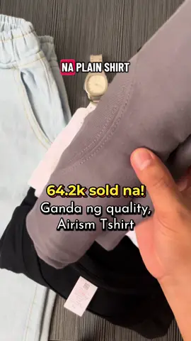 Trendy premium plain tshirt tiktok 2025 daming sold nasa 64k sold na agad . Click yellow basket para maka order ka 💯 #TikTokFinds #ShoppableStyle #premiumquality #cottonshirt #comfyshirt 