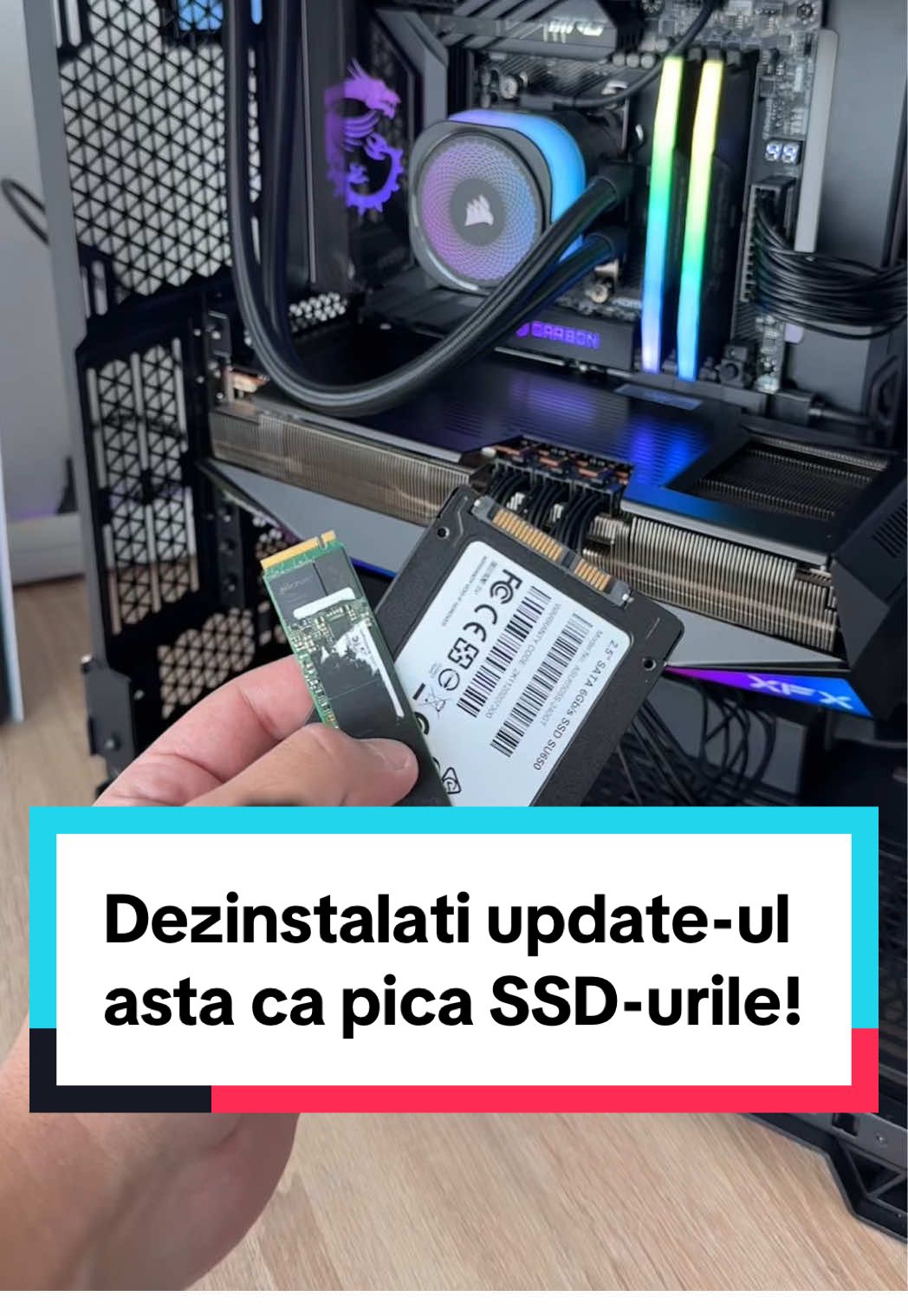 Șterge update-ul ca pica SSD-urile! 🤯 #ndrpc #w11 #problems #ssd #rip 