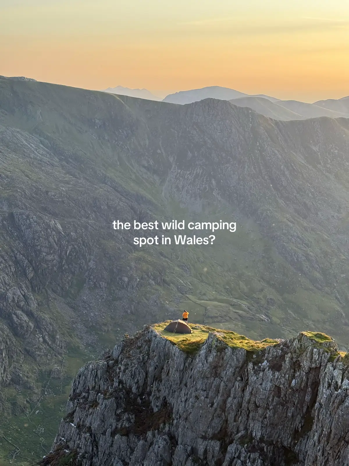 Took ages to find this one but it was worth it. I’ll definitely be back here for more camps in the future.  #wildcampinguk #wildcamping #snowdonia 