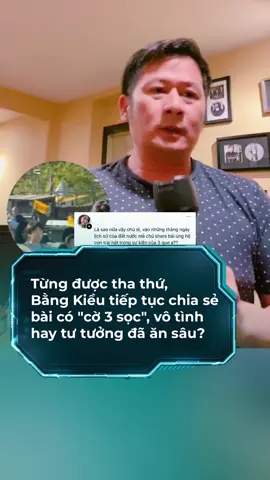 Từng được tha thứ, Bằng Kiều lại tiếp tục chia sẻ bài có cờ 3 sọc, vô tình hay tư tưởng đã ăn sâu? #tiktokgiaitri #showbiz #trending #saubiz #bangkieu 