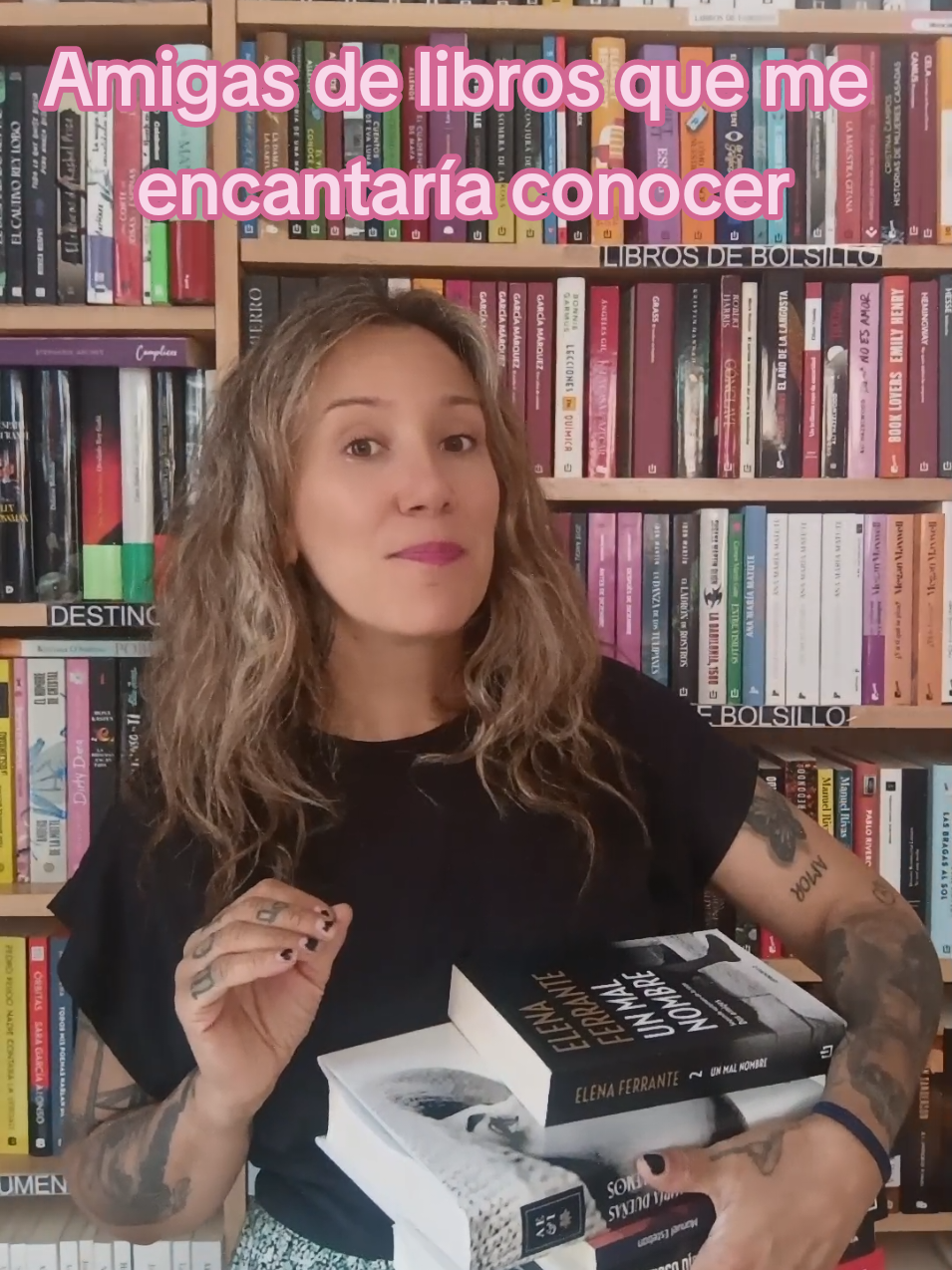 Amigas de libros que me encantaría conocer #BookTok #libroslibroslibros #librosrecomendados #booktokespaña #booktoker 