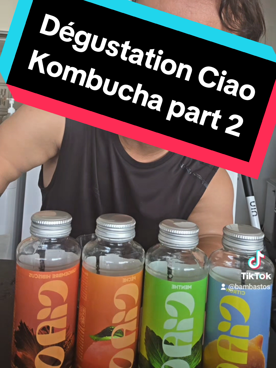 C'est partit pour la partie 2 de la vidéo dégustation du Ciao Kombucha de @Squeezie , abonnez vous pour m'aider a trouver les 2 derniers parfums ! #degustation #humor #CIAO #kombucha 