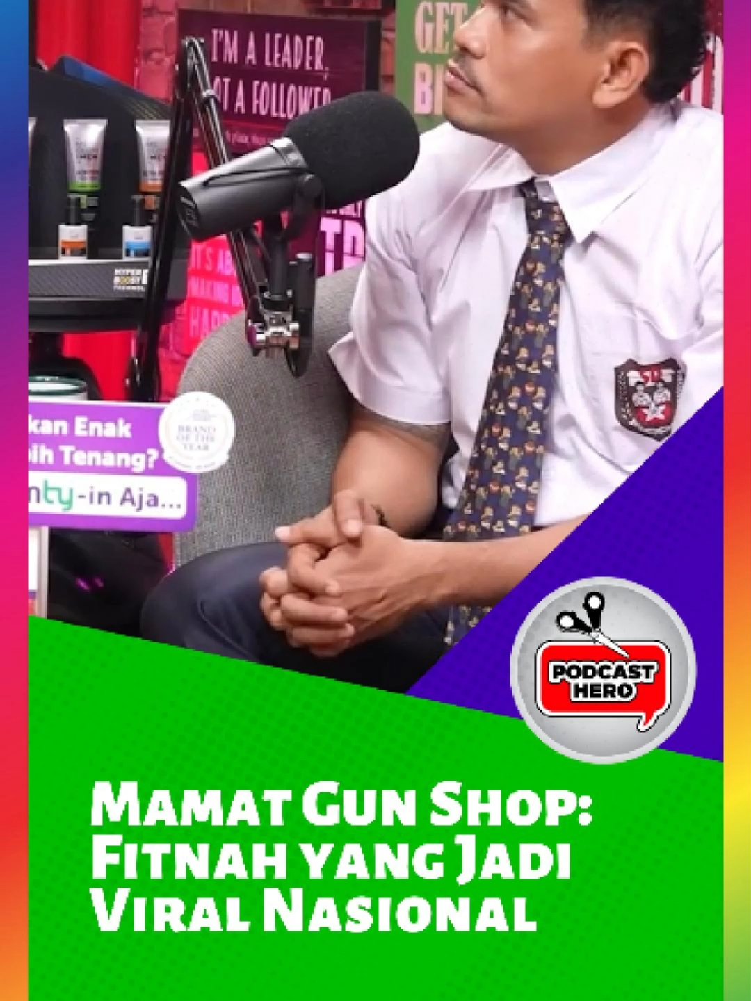 Mamat Gun Shop: Fitnah yang Jadi Viral Nasional Penjelasan lengkap tentang bagaimana karakter Mamat Gun Shop bermula dari fitnah tapi malah jadi viral sampai dipake di kampanye Pilpres sc:  Deddy Corbuzier #EbelCobra #DeddyCorbuzier #MamatGunShop #Komedi #humor #lucu #podcastkomedi #podcasthumor #podcastlucu