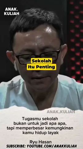 sekolah itu penting, karena!?? . . #anakkuliah #mahasiswa #wisuda #dosen #viral 