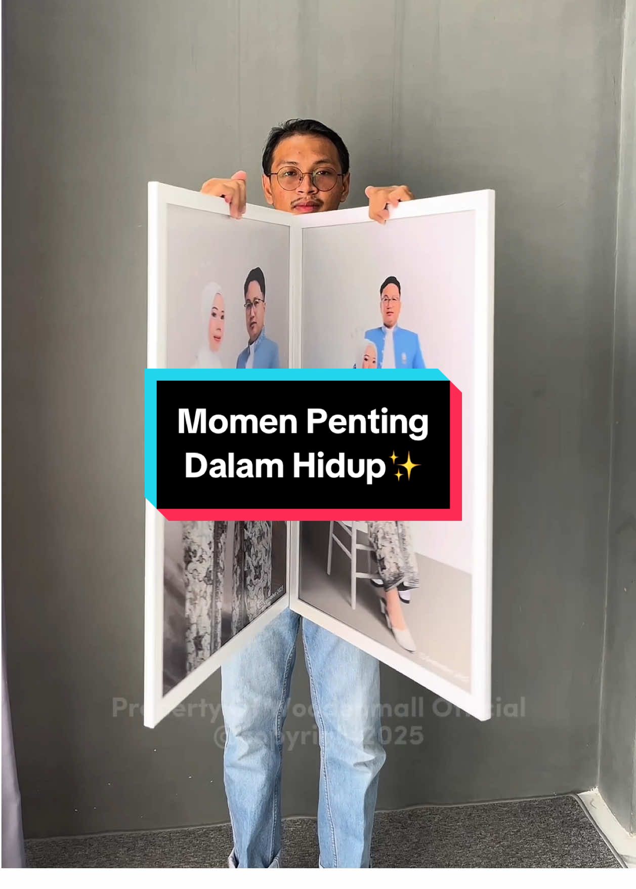 Abadikan setiap momen penting dengan cetak foto bingkai #cetakfotobesar #cetakfotobingkai #fyp #cetakfoto 
