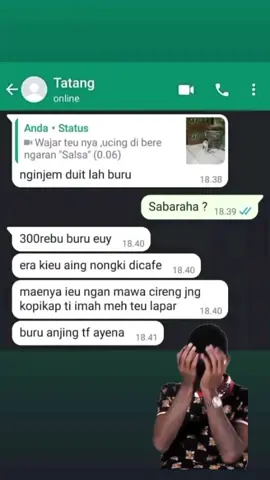 Ripuhhhh lah boga babaturan siga maneh mah 🤣🤣