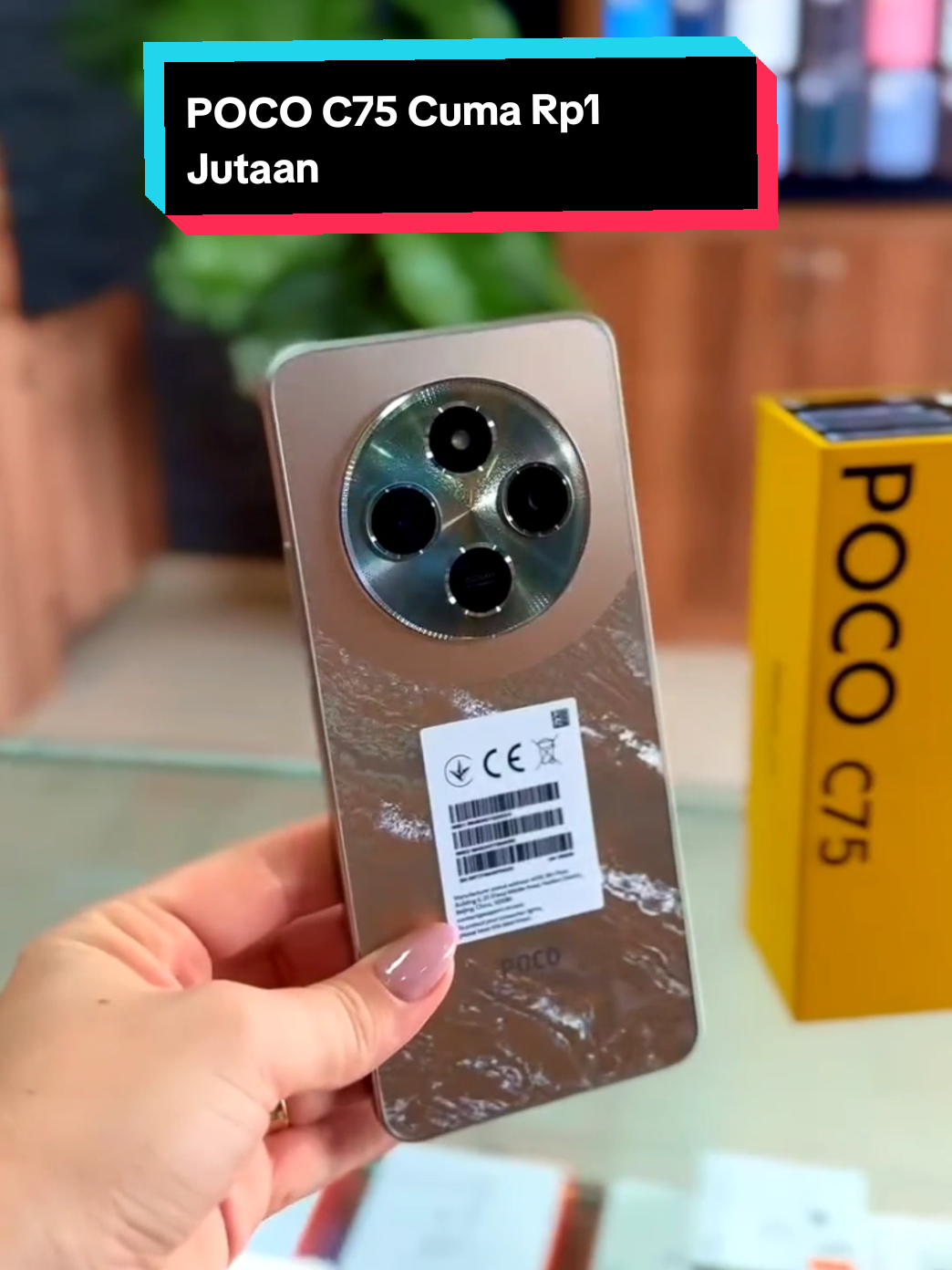 Rekomendasi Smartphone Gaming POCO C75 Resmi Meluncur, Harga Cuma Rp1 Jutaan #poco #hp1jutaan #xiaomi #hpgaming1jutaan #rekomendasihp 