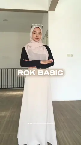 Bahannya enak bgttt ga berat samsek😍💗 #rokpanjang #maxiskirt #rok #rokscuba #ootdrok 