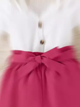 Kathryn kids grills Ribbow top&short set🫶#fyppp 