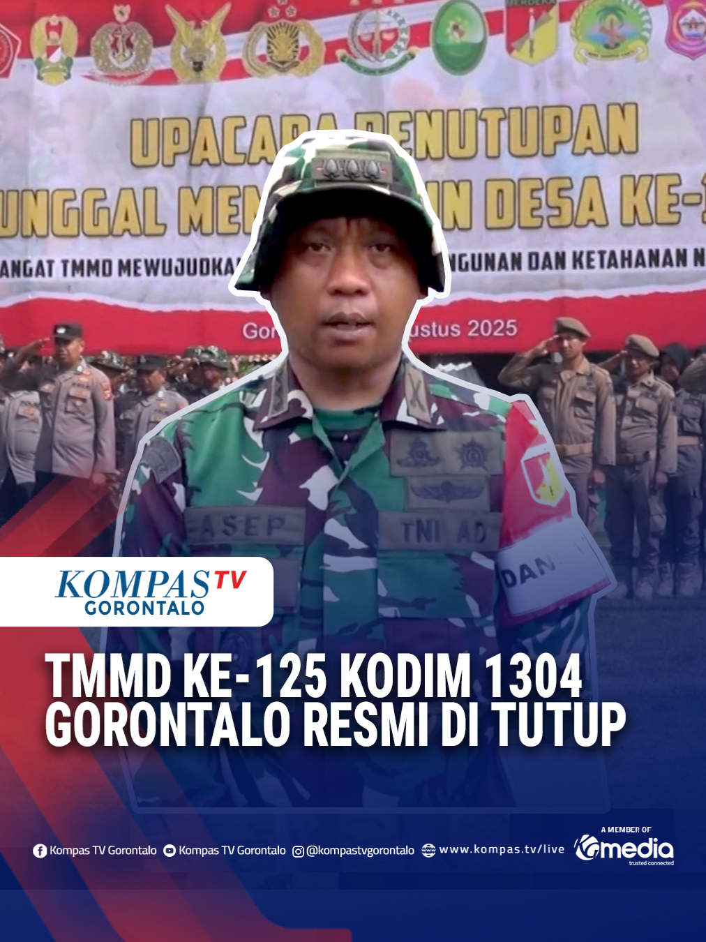 100 Persen Rampung, Pelaksanaan TMMD ke-125 di Bone Bolango Resmi Ditutup #kompastvgorontalo  #gorontalo  #tmmd  #kodim1304/gorontalo